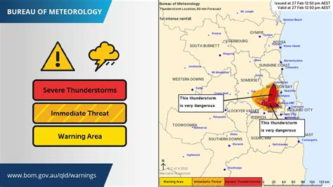 Bureau Of Meteorology Queensland On Twitter UPDATED Severe