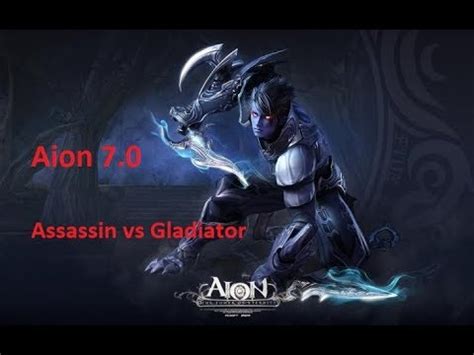 Aion 7 0 KR Dykim Assassin 80 Lvl Vs Gladiator AOD PVP YouTube