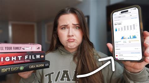 Swapping My Phone Screen Time With Reading Books For A WEEK YouTube