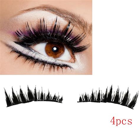 Aliexpress Buy 2018 Ultra Thin 0 2mm Magnetic False Eyelashes 3D