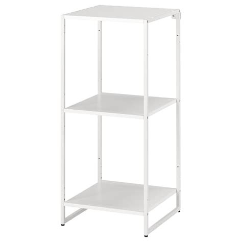 Jostein Shelving Unit Inoutdoormetal White 41x40x90 Cm Ikea