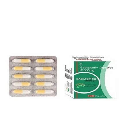 Gabatop 300mg Caps At Rs 360box Gandhibagh Nagpur Id 2852308477062