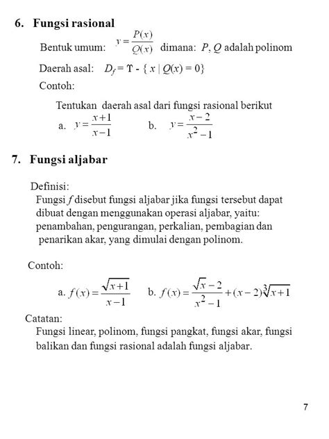 Contoh Soal Fungsi Rasional Dan Jawabannya Kuy Belajar