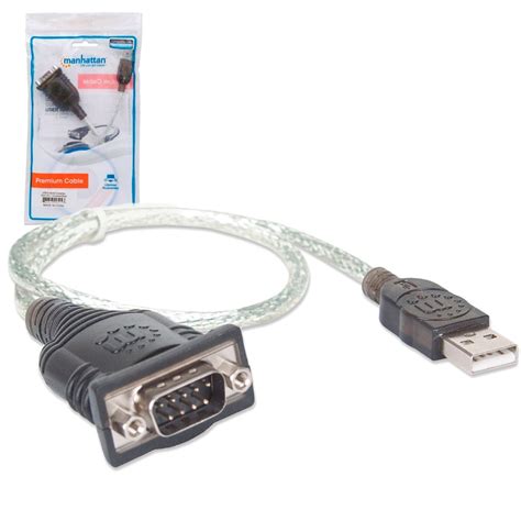 CONVERTIDOR USB A SERIAL MANHATTAN 205153 Inforcom