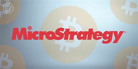 Bitcoin BTC MicroStrategy Souhaite Lever 500 Millions De Dollars