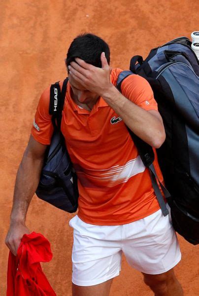 Novak Djokovic Tienen Amargo Regreso Al Caer Eliminado Del M Sters