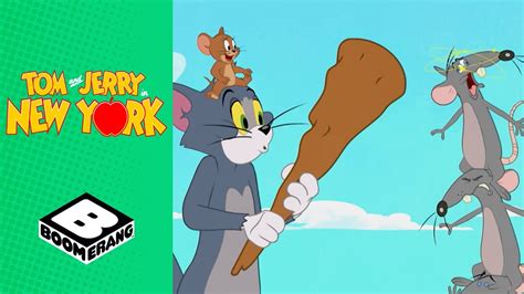 Tom And Jerry Vs The Garbage Rats Tom And Jerry In New York Boomerang Uk Youtube