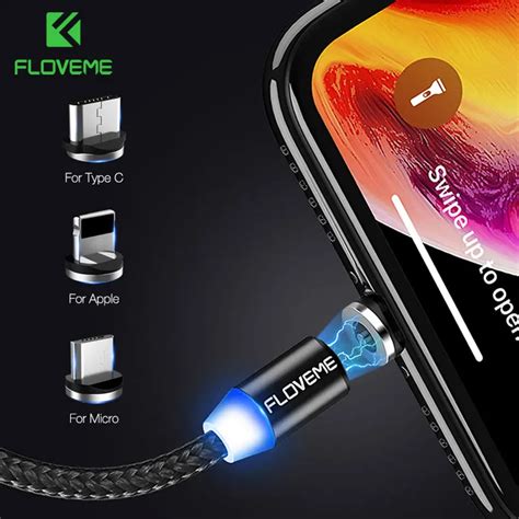 Floveme M Magnetic Charge Cable Usb C Cable For Iphone Pro Max