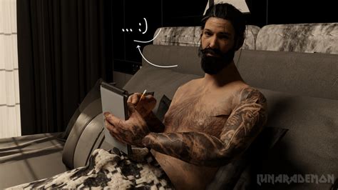 Rule 34 3d Beard Boner Comic Dbd Dead By Daylight Dialogue Jeff Johansen Lunarademon Naked