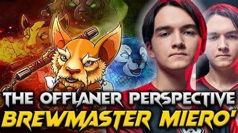 MieRo Brewmaster The Offlane Dota 2 Pro Gameplay New Patch 7 36C Miero