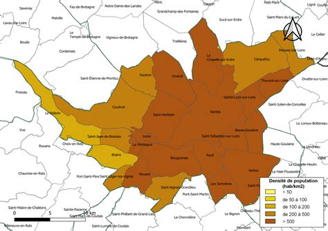 Carte De Nantes M Tropole