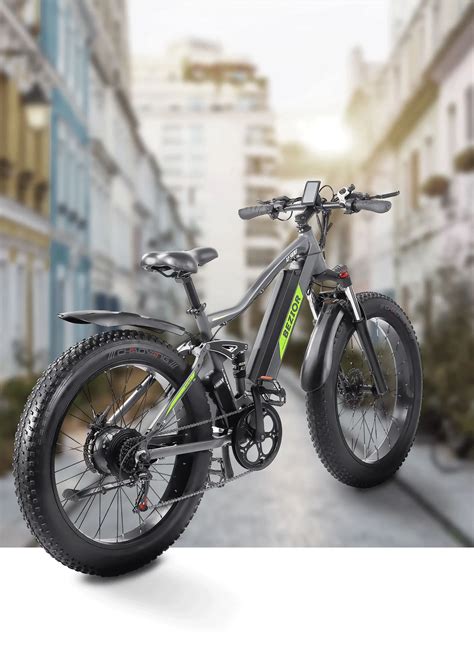 BEZIOR XF900 26 Inch 750W Fat Tire Electric Mountain Bike Off Road Ele