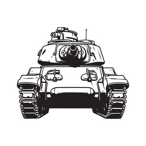 tank vector image art design  vector art  vecteezy