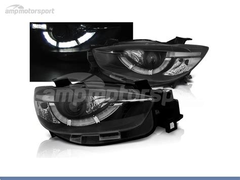 Farois Dianteiros Luz Diurna Led Real Drl Para Mazda Cx Motorsport