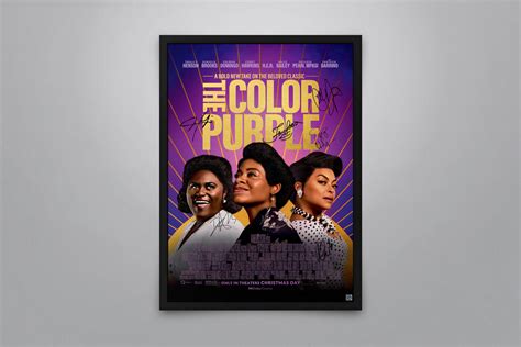 The Color Purple - Authentic Signed Poster + COA – Poster Memorabilia