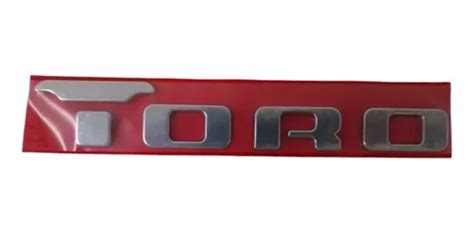 Emblema Letreiro Toro Cromado Traseira Fiat Toro MercadoLivre