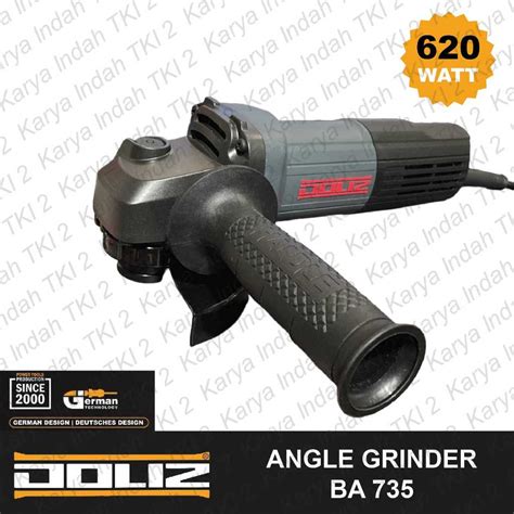 Jual Mesin Gerinda 4 Inch DOLIZ BA735 Angle Grinder 4 620 Watt BA 735