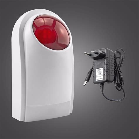 Wireless Outdoor Waterproof Flash Siren Sound Stro Grandado