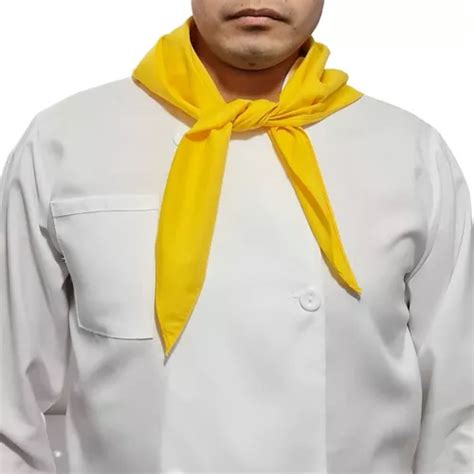 Pañuelo Pico Para Chef Amarillo MercadoLibre