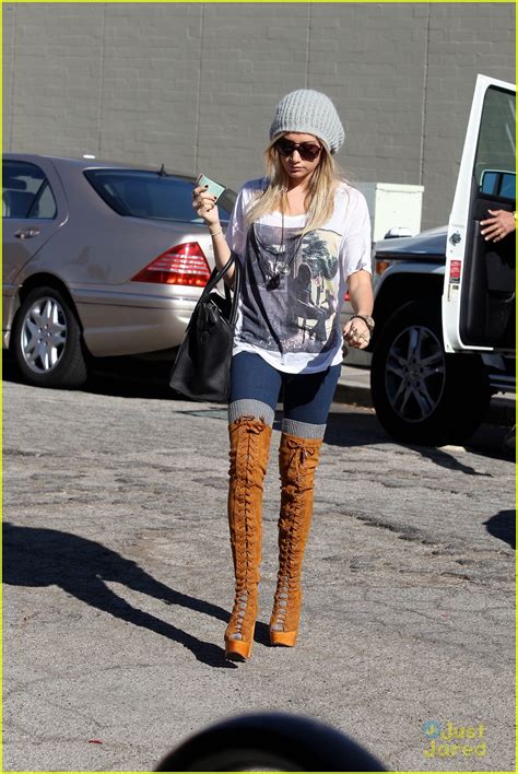 Ashley Tisdale Laces It Up Photo 453073 Photo Gallery Just Jared Jr