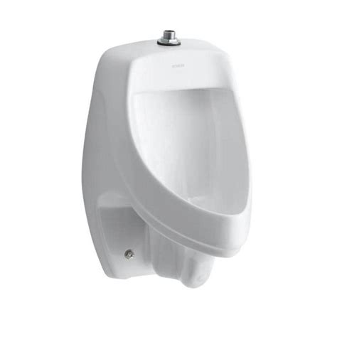 Kohler 135 In W X 20375 In H White Wall Mounted Urinal At