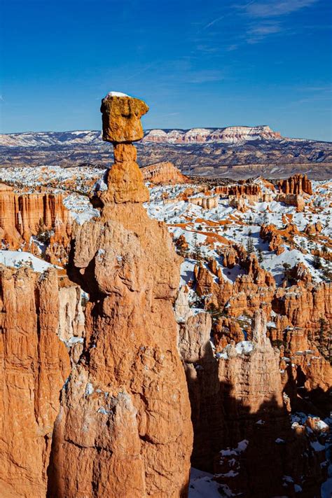 Hoodoo Formation in Bryce Canyon National Park Stock Photo - Image of milk, nature: 189953294