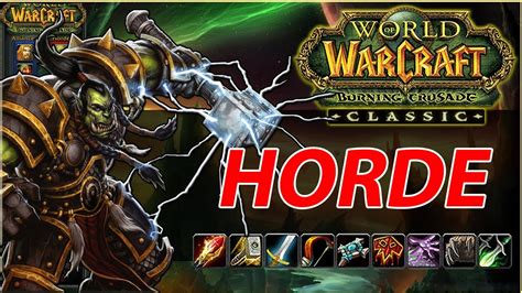 Wow Tbc Classic Horde Race Comparison What Race To Pick In Tbc Overview And Ranking Guide Youtube