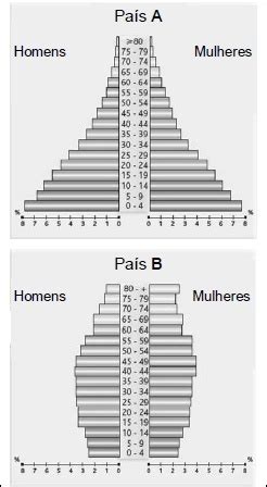 Aio Analisando As Piramides Etarias Abaixo Podemos Afirmar