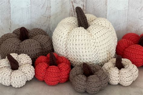 Crochet Pumpkin Pattern Graphic by myoumaralie · Creative Fabrica