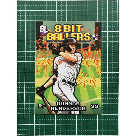 TOPPS MLB 2023 BIG LEAGUE 8B 9 GUNNAR HENDERSON BALTIMORE ORIOLES