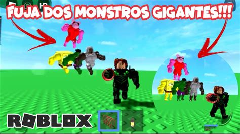 ROBLOX FUJA DA PIGGY BOB GRANY E HULCK GIGANTES YouTube