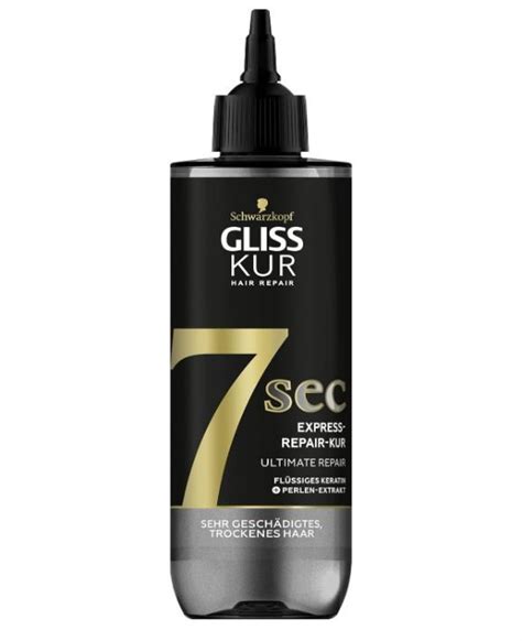 Schwarzkopf Gliss Kur 7 Sec Express Repair Kur Ultimate Repair 200 Ml