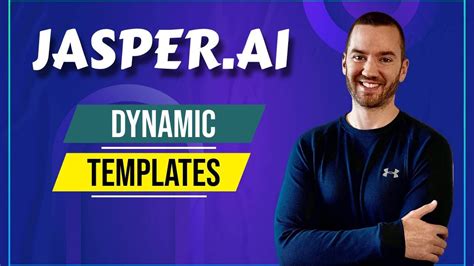 Jasper Ai Dynamic Templates Ai Template Generator Builder Youtube