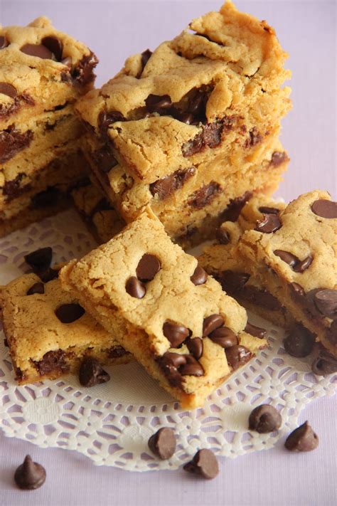 Gooey Brown Sugar Chocolate Chip Bars Diary Of A Recipe Collector