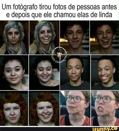 Um Fot Grafo Tirou Fotos De Pessoas Antes Depois Que Ele Chamou Elas De