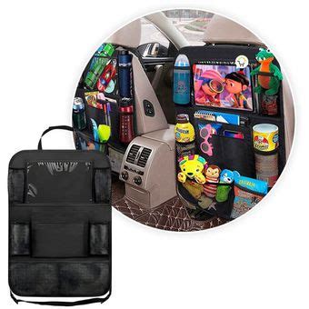 Organizador Asiento Trasero Carro Soporte Tablet Accesorios Para Carro