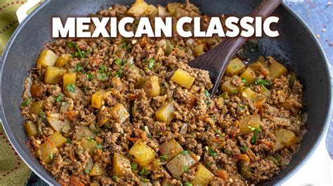 Mexican Style Picadillo Recipe YouTube