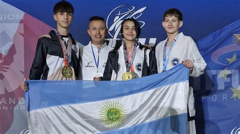 De Monte Grande A Londres Tres Taekwondistas Obtuvieron Medallas En El