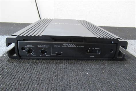 Yahooオークション 棚9a16 Kenwood Kac 821 ケンウッド パワー アンプ