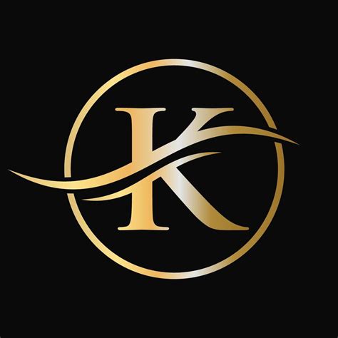 Letter K Logo Design For Business And Company Identity With Luxury Concept 19514630 Vector Art