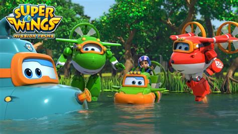 Superwings capítulo 3 Perdido en Los everglades Superwings en