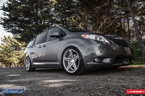 Sporty Look for Toyota Sienna Minivan With Vossen Wheels — CARiD.com ...