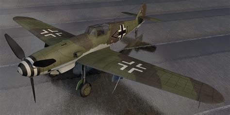 Messerschmitt Bf 109 K 4 Karl 3D Model By ChipBassChaos