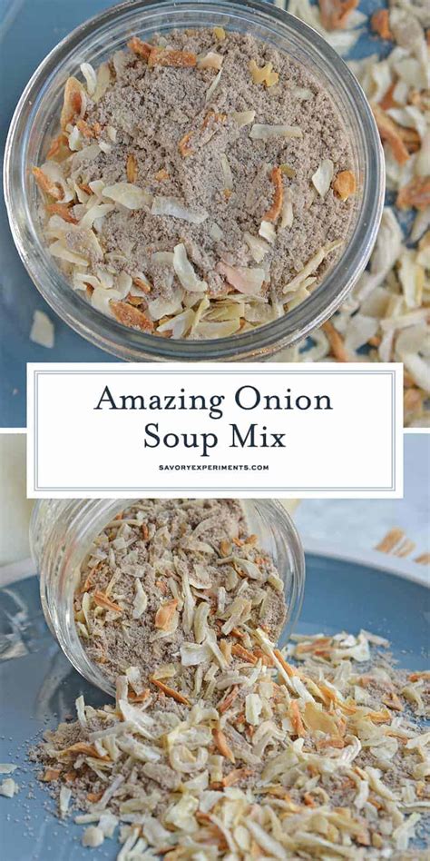 Onion Soup Mix - A DIY Homemade Onion Soup Mix Recipe