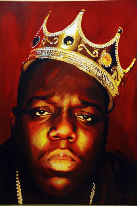 Biggie Smalls Notorious Big Painting By Hopechahine On Deviantart