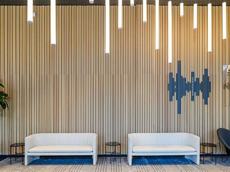 Tr Ribbor Utformade Som Ljudv Gor Gustafs Scandinavia Slat Wall Wall