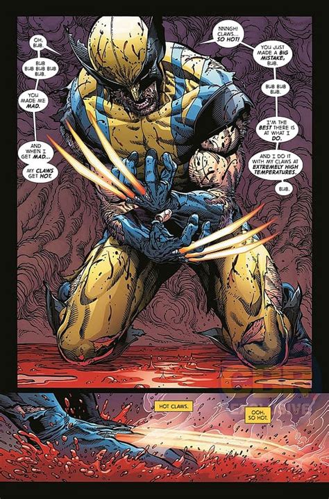 Steve McNiven On Return Of Wolverine Fill Ins I M Not The Fastest