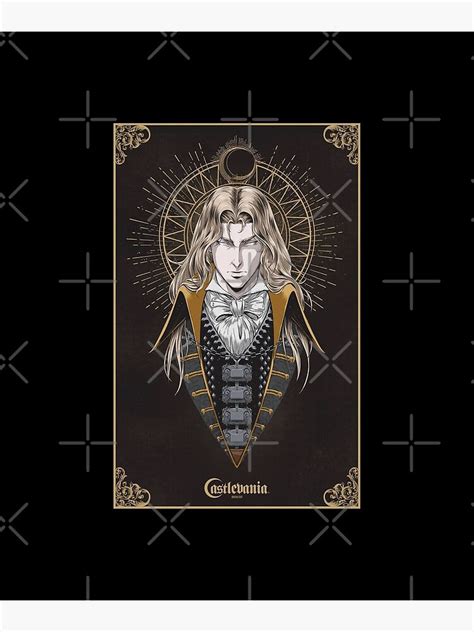 "Castlevania Anime Gorgeous fanart illustration, Alucard Tepes Castlevania" Poster for Sale by ...