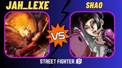 Street Fighter 6 JAH LEXE KEN VS Shao JURI YouTube