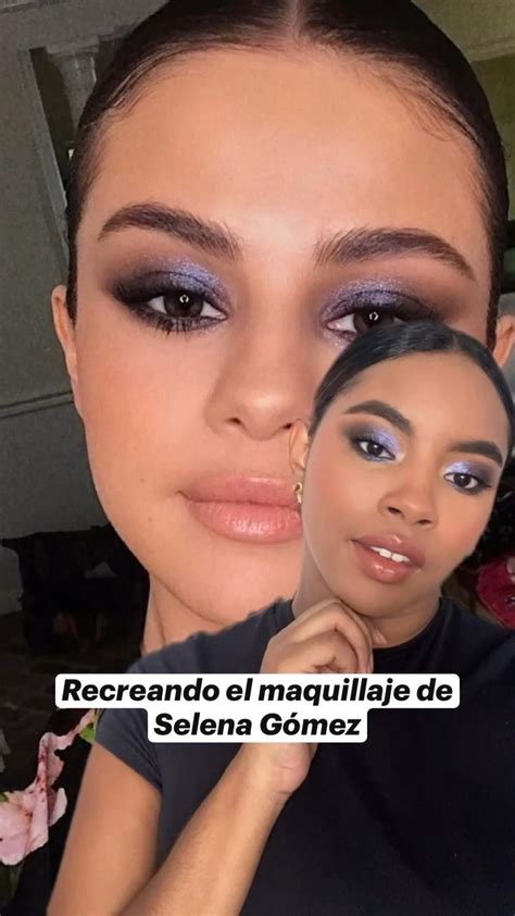 Recreando el maquillaje de Selena Gómez ahumado en tonos morados Eye